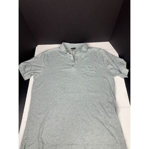 Patagonia Organic Cotton Polo Shirt Mens Size Xtra Large Green White Striped